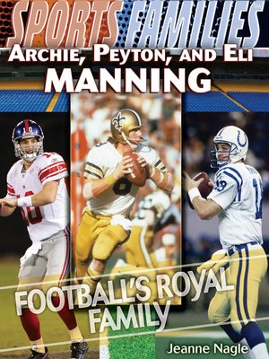 cover image of Archie, Peyton, and Eli Manning